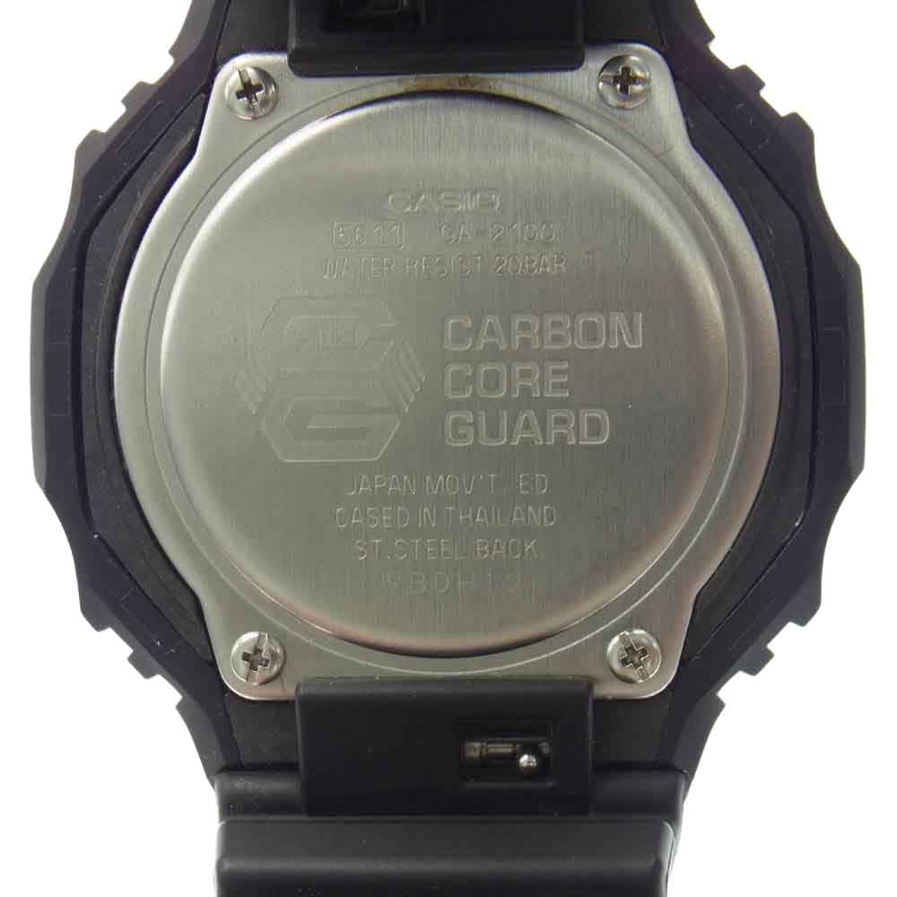 G-SHOCK ジーショック GA-2100 カーボンコアガード ブラック系【中古】