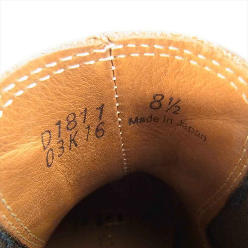 Danner ダナー D1811 WEST THUMB ウエストサム サイドゴア ブラウン系 8 1/2【中古】