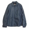KADOYA カドヤ ゴートレザー シャツ ジャケット ブルー系 LL【中古】
