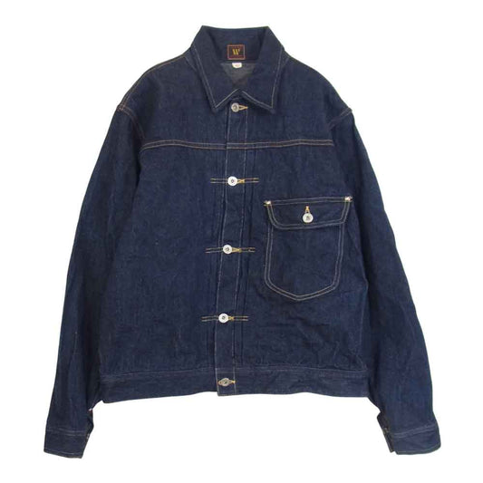 WAREHOUSE ウエアハウス COWBOY JACKET 大戦モデル 2010 カウボーイ インディゴブルー系 40【中古】