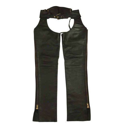 KADOYA カドヤ レザー チャップス パンツ ブラック系 21【中古】