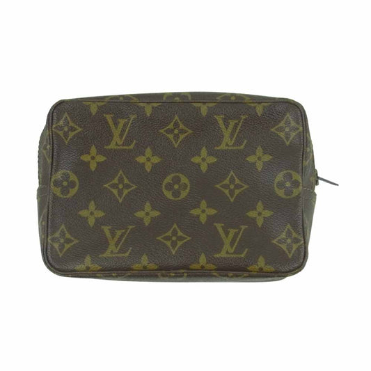LOUIS VUITTON ルイ・ヴィトン M47526 モノグラム トゥルーストワレット ECLAIR ファスナー ポーチ ブラウン系【中古】