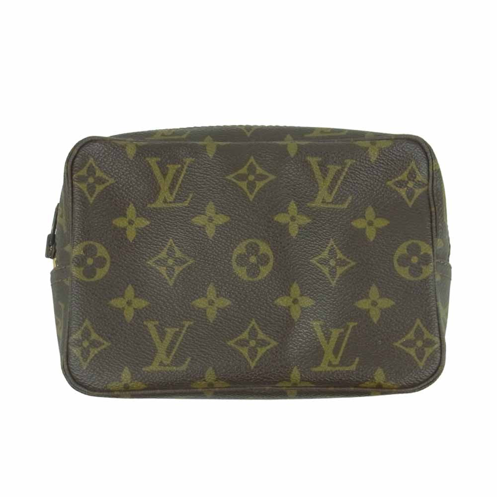 LOUIS VUITTON ルイ・ヴィトン M47526 モノグラム トゥルーストワレット ECLAIR ファスナー ポーチ ブラウン系【中古】