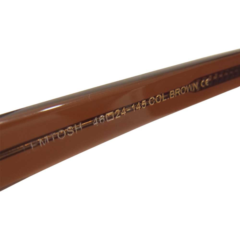 モスコット LEMTOSH レムトッシュ サングラス ブラウン系 46□24 145【中古】