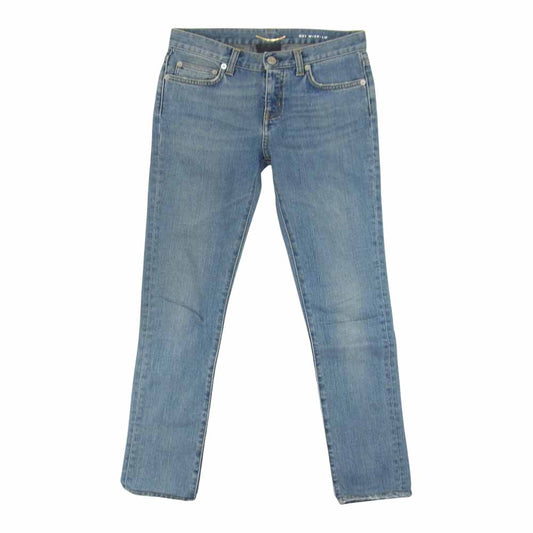 SAINT LAURENT サンローラン 2013 341177 YA35F 国内正規品 エディ期 D01 W/SK-LW スキニー デニム パンツ インディゴブルー系 25【中古】
