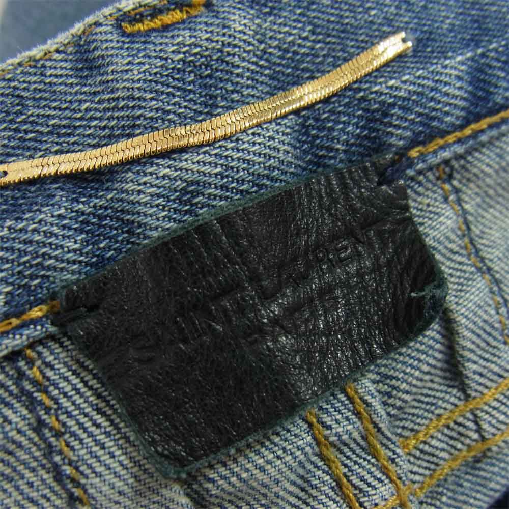 SAINT LAURENT サンローラン 2013 341177 YA35F 国内正規品 エディ期 D01 W/SK-LW スキニー デニム パンツ インディゴブルー系 25【中古】