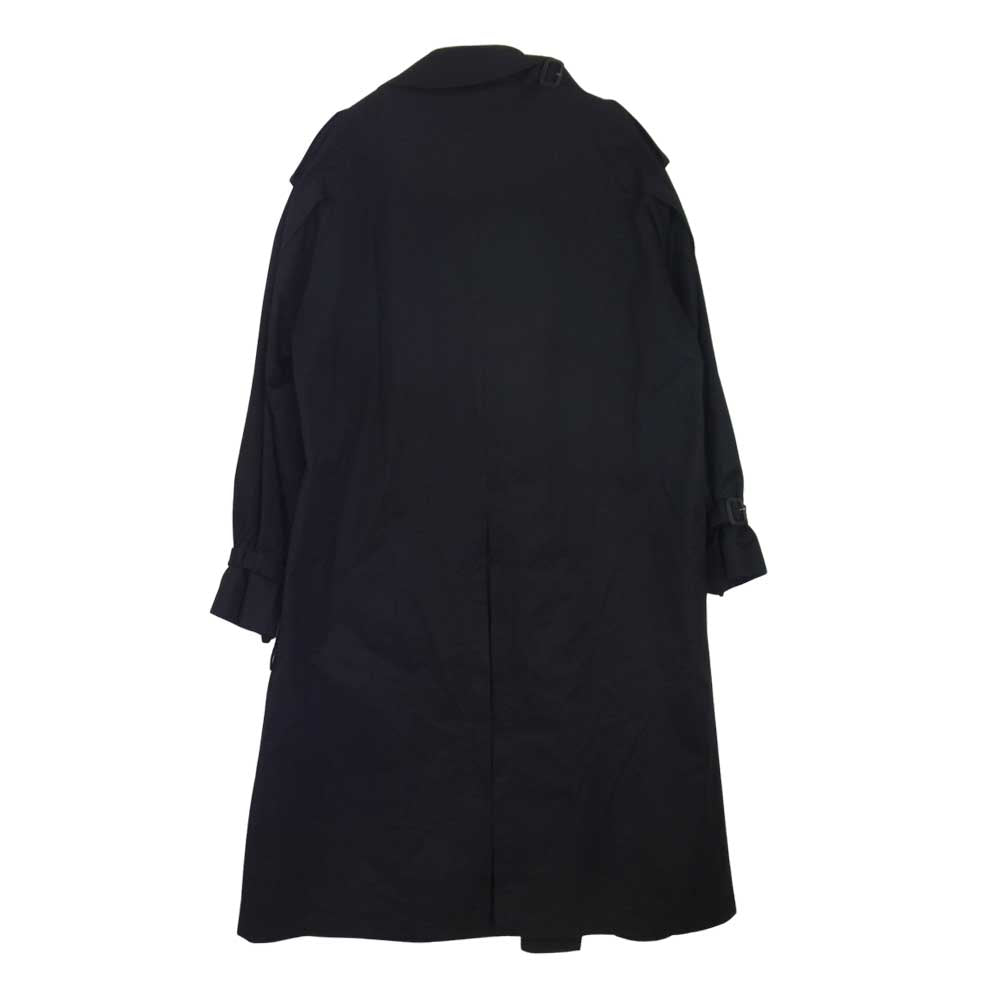 シュタイン ST-023 LAY OVERSIZED TRENCH COAT コットン トレンチ コート ブラック系 S【中古】