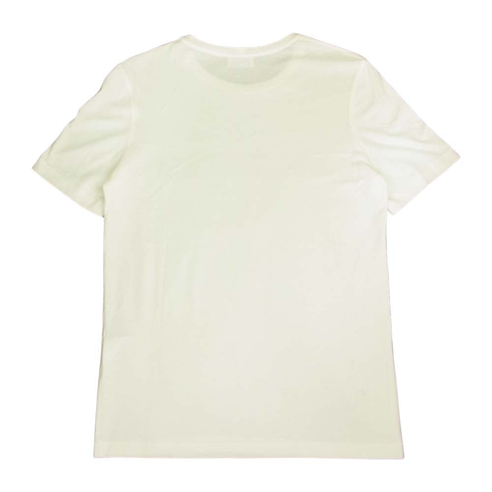 Salvatore Ferragamo サルヴァトーレフェラガモ 国内正規品 50123 Firenze ロゴ Tシャツ ホワイト系 S【中古】