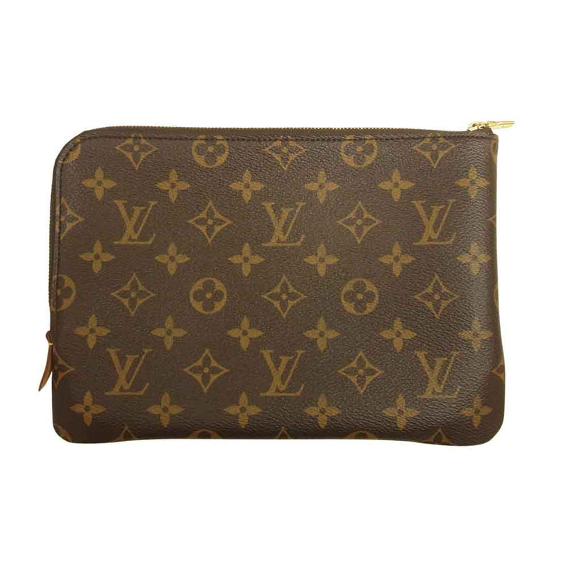 LOUIS VUITTON ルイ・ヴィトン M44500 モノグラム エテュイ ボワヤージュ PM ブラウン系【美品】【中古】