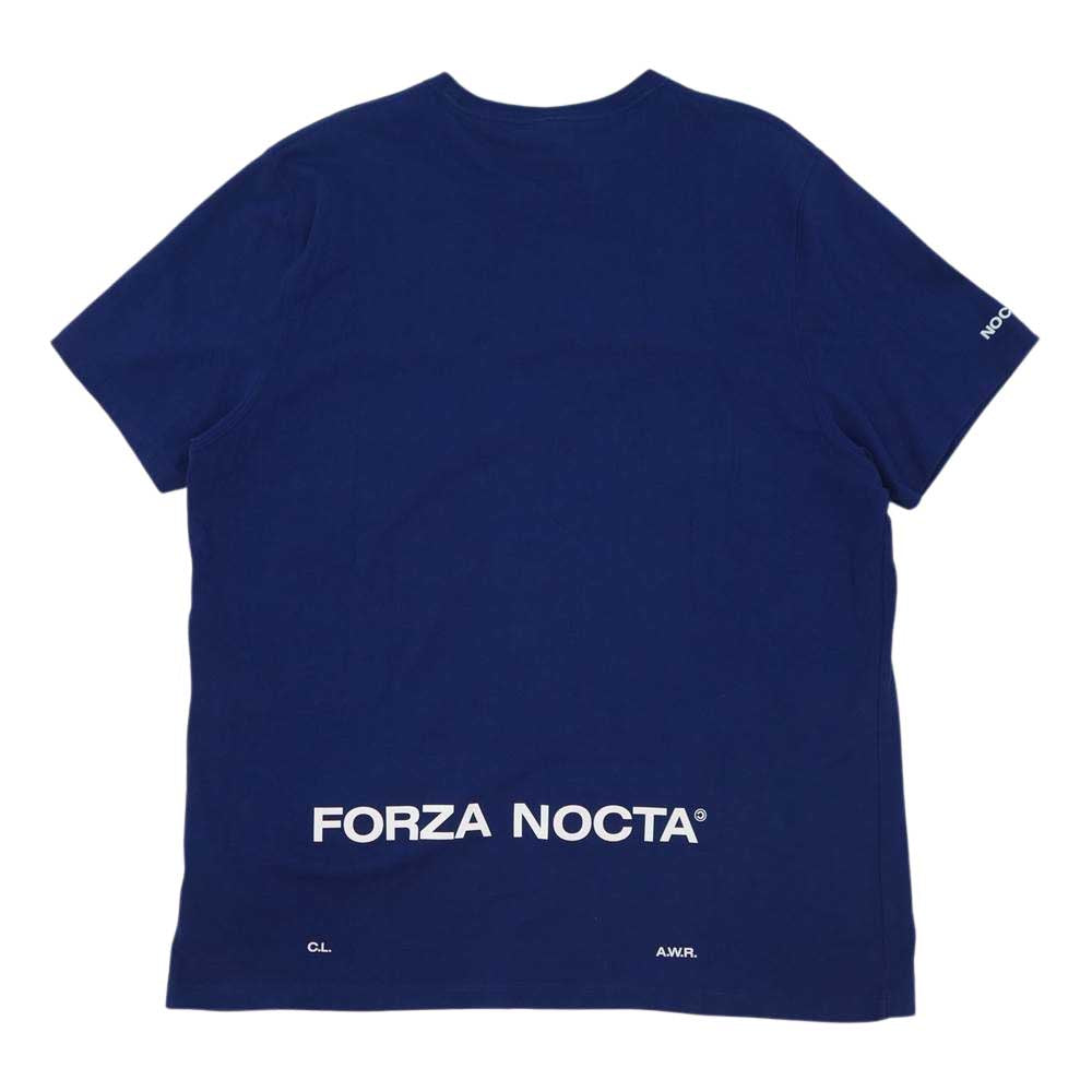 NIKE ナイキ × Drake NOCTA Logo Tee ドレイク ノクタ ロゴ Tシャツ ブルー系 XXL【中古】