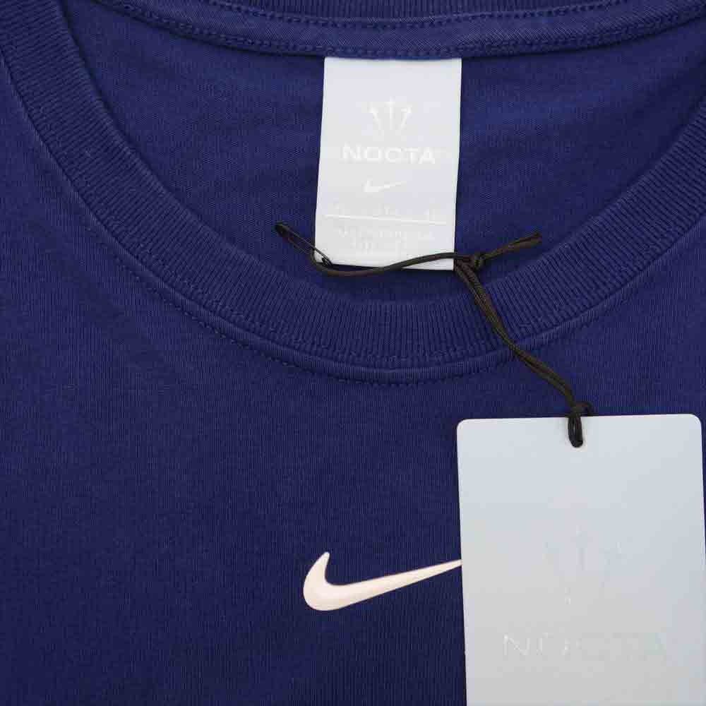 NIKE ナイキ × Drake NOCTA Logo Tee ドレイク ノクタ ロゴ Tシャツ ブルー系 XXL【中古】