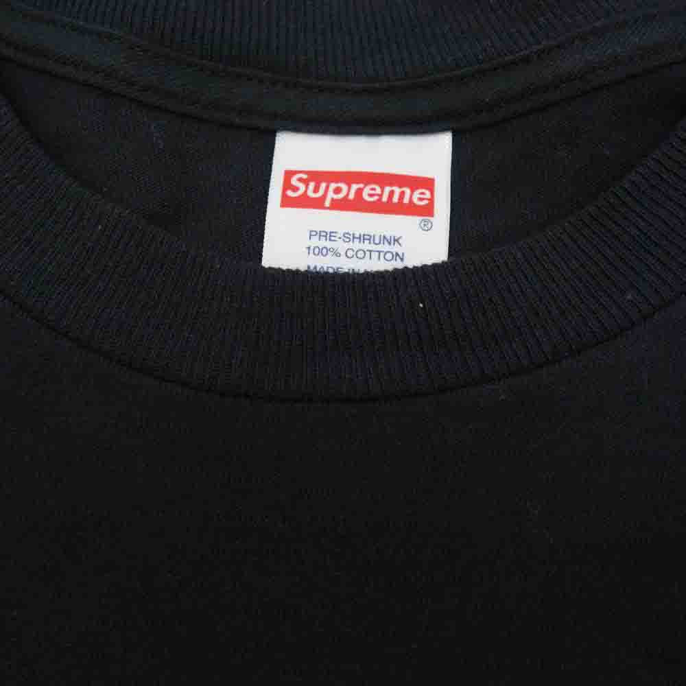 Supreme シュプリーム 21AW Est.1994 Tee 半袖 Tシャツ ブラック系 L【中古】