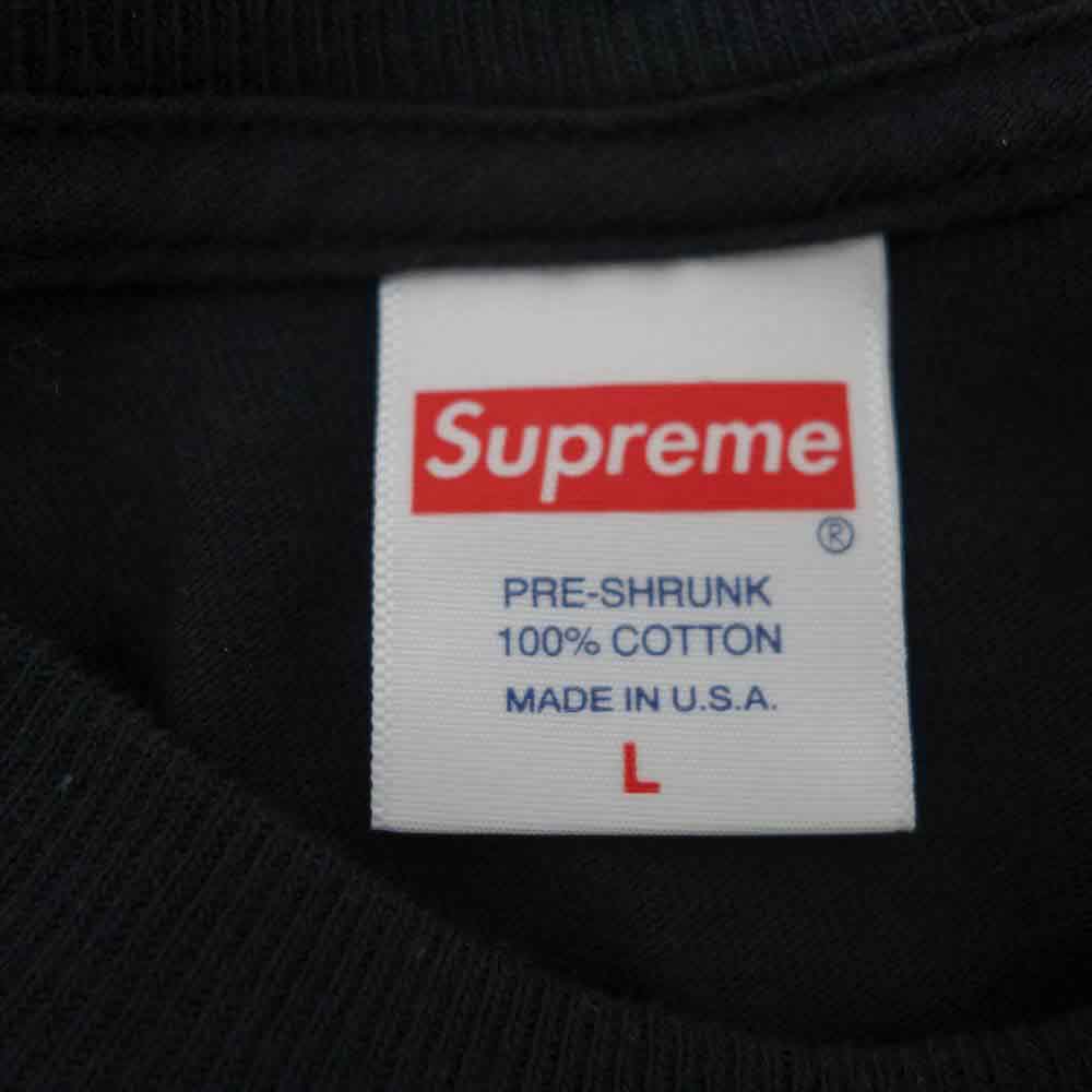 Supreme シュプリーム 21AW Est.1994 Tee 半袖 Tシャツ ブラック系 L【中古】
