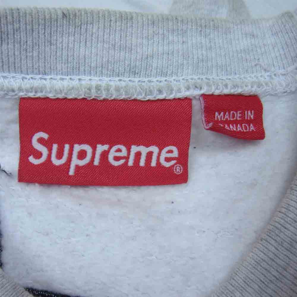 Supreme シュプリーム 20SS Stars Crewneck スター クルーネック スウェット グレー系 M【中古】