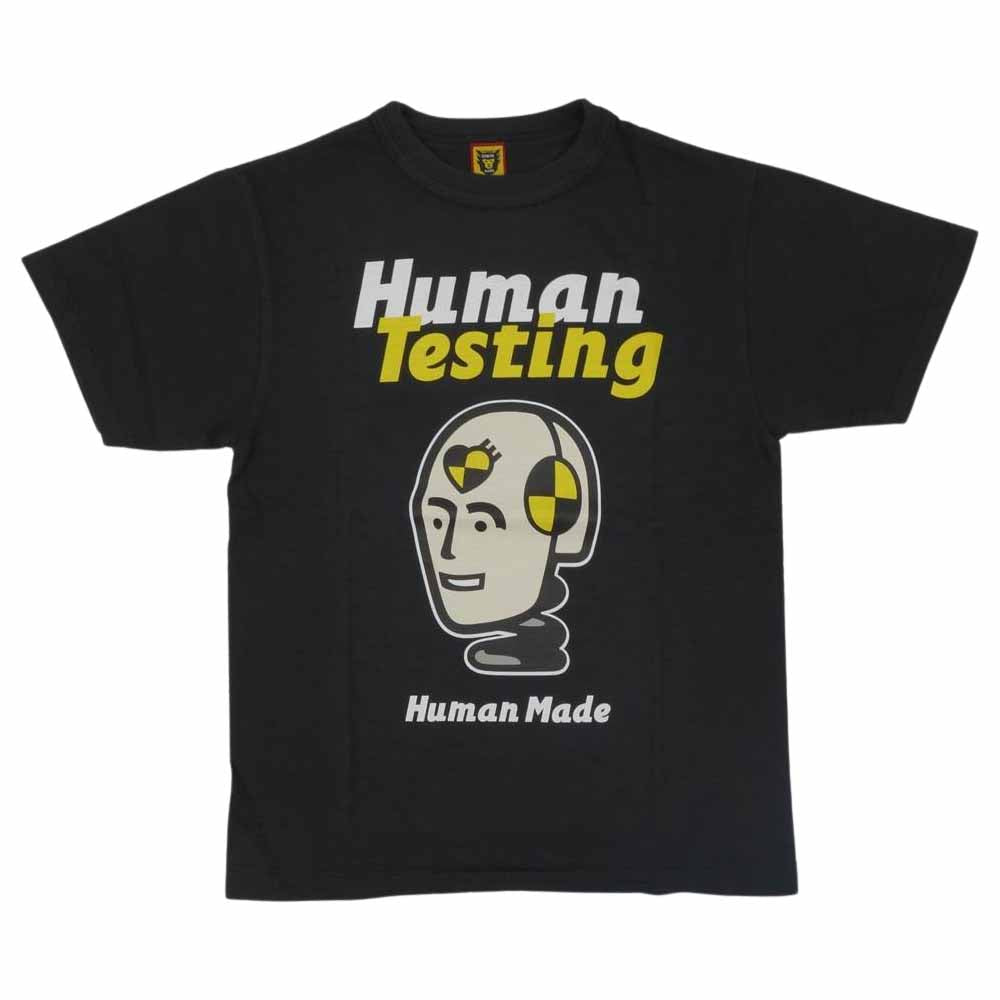 HUMAN MADE ヒューマンメイド ASAP ROCKY TESTING T-SHIRT エイサップロッキー テスティング Tシャツ ブラック系 S【新古品】【未使用】【中古】