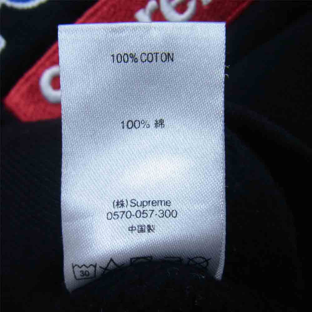 Supreme シュプリーム 19AW   Honda x Fox Racing Crewneck ホンダ フォックスレーシング クルーネック ボックスロゴ スウェット トレーナー ブラック系 M【中古】