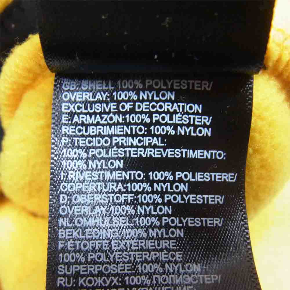 Supreme シュプリーム 19SS THE NORTHFACE ARC LOGO Denali Freece Jacket ノースフェイス アーチロゴ デナリ フリース ジャケット イエロー系 L【中古】