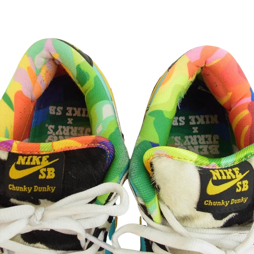 NIKE SB ナイキエスビー CU3244-100 DUNK Chunky Dunky BEN & JERRY'S ダンク チャンキーダンキー ベン ジェリー マルチカラー系 25cm【中古】