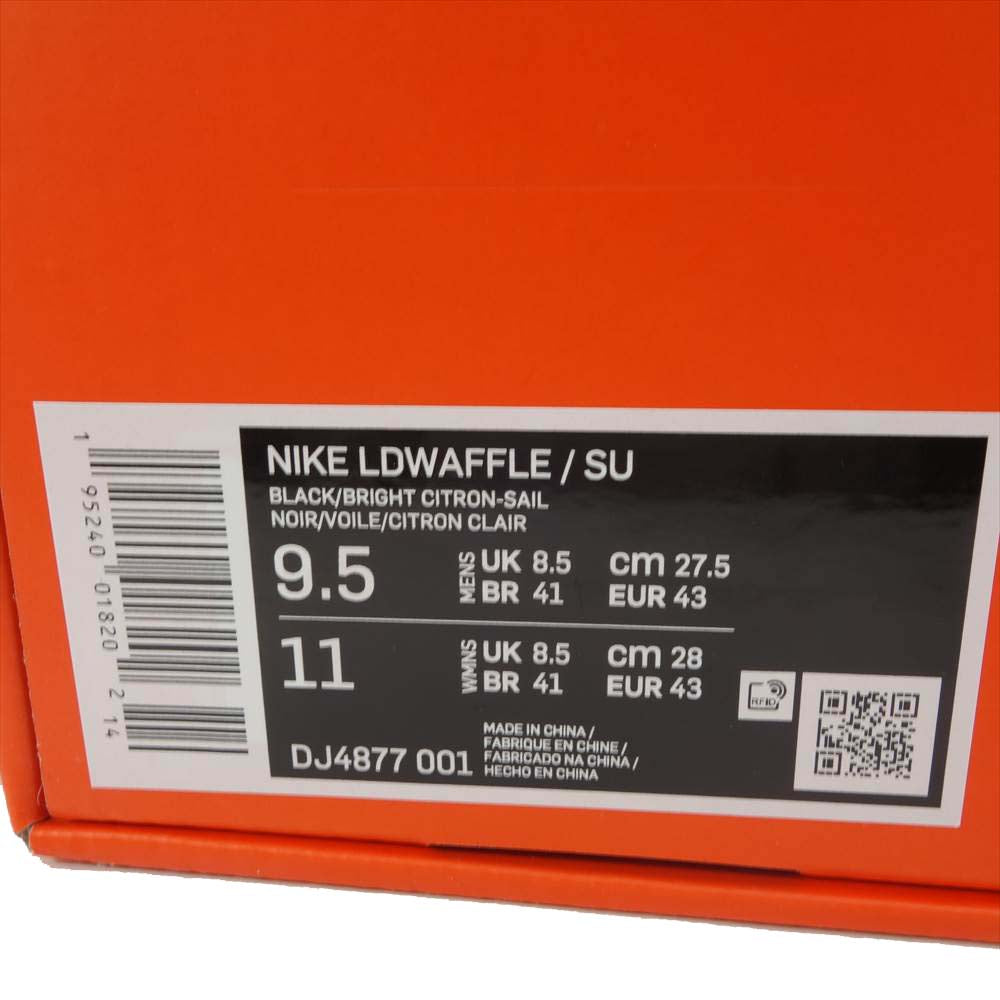 NIKE ナイキ DJ4877-001 × sacai × UNDERCOVER LDWAFFLE サカイ アンダーカバー ワッフル ローカット スニーカー  マルチカラー系 27.5cm【中古】