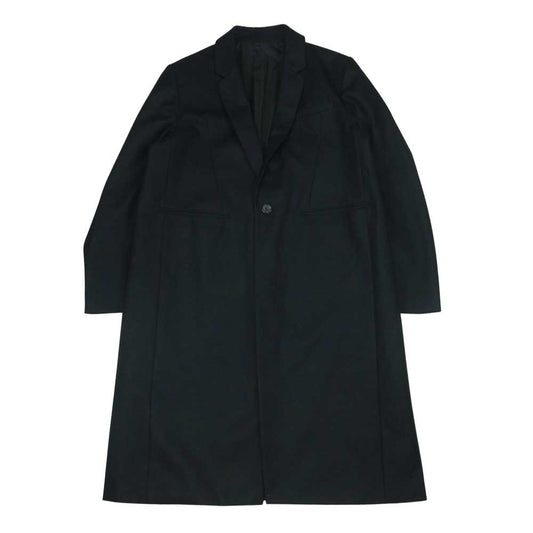 UNDERCOVER アンダーカバー 18AW UCV4308-3 ウール フラノ チェスター コート 日本製 ブラック系 4【中古】