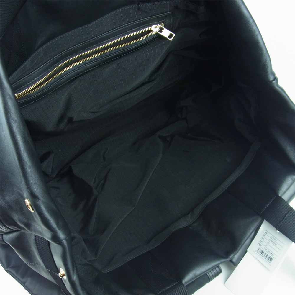 Sacai サカイ 21-0268S multi pocket Tote マルチ ポケット レザー トートバッグ ブラック系 OS【新古品】【未使用】【中古】