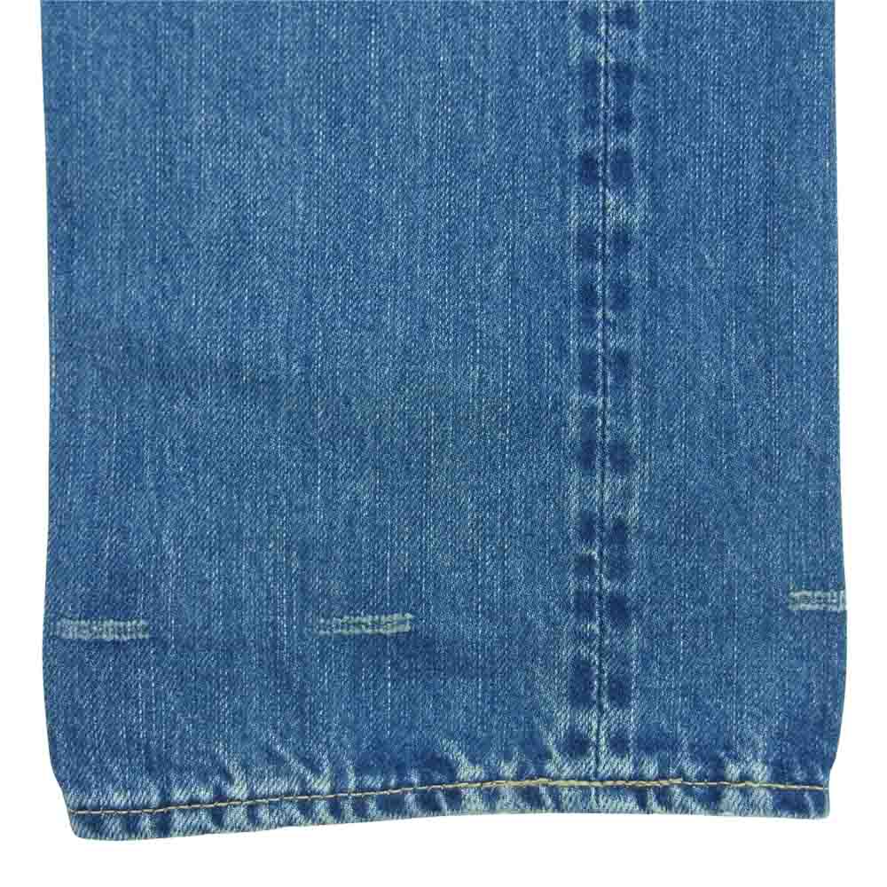HYSTERIC GLAMOUR ヒステリックグラマー 0222AP12 SP加工 スタッズ ストレート デニム パンツ インディゴブルー系 30【中古】