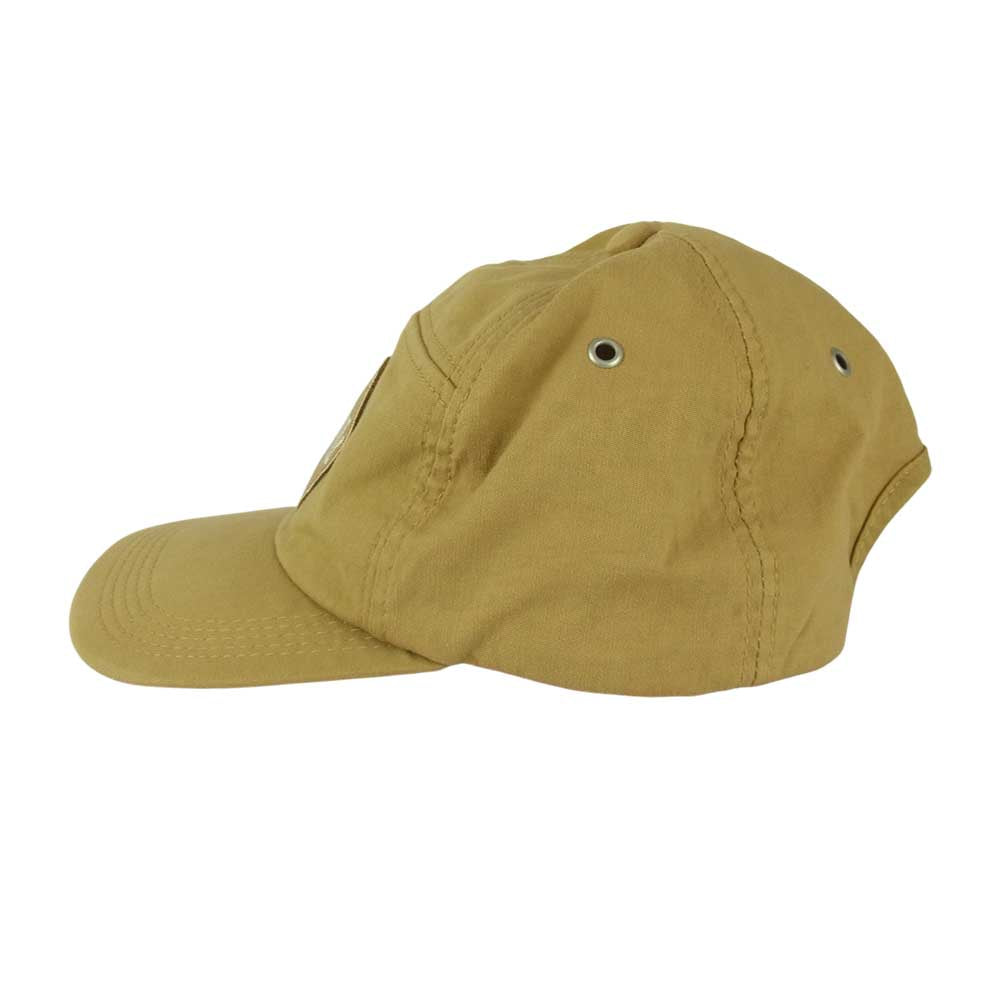 TENDERLOIN テンダーロイン T-6P CAP ロゴ ワッペン 6パネル キャップ ベージュ系【中古】