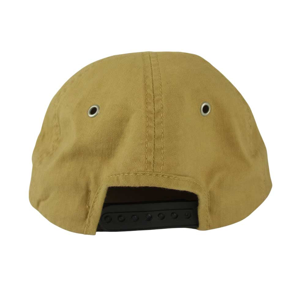 TENDERLOIN テンダーロイン T-6P CAP ロゴ ワッペン 6パネル キャップ ベージュ系【中古】