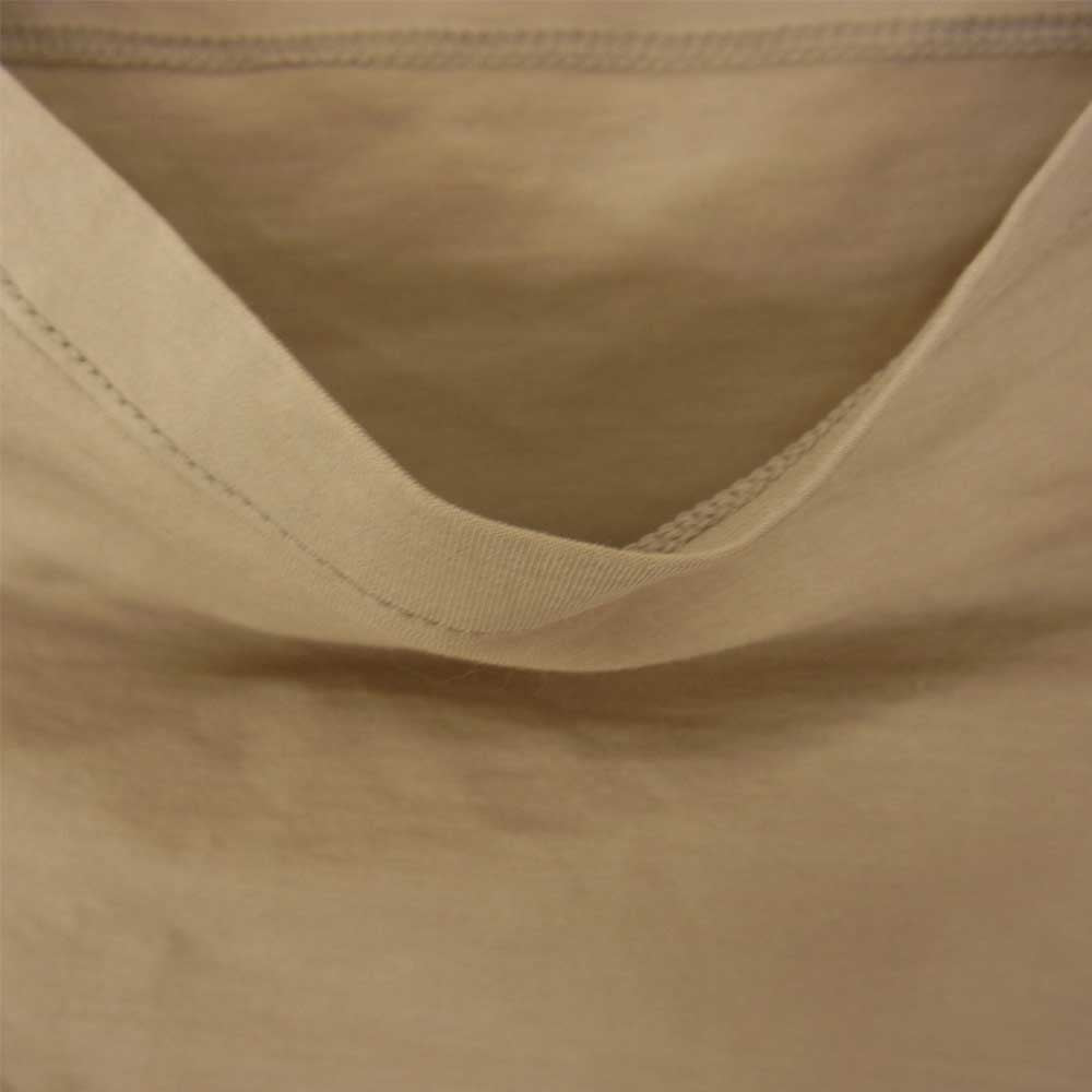 ルメール blm-51190-b ストレッチ ハイネック カットソー ベージュ系 M【美品】【中古】