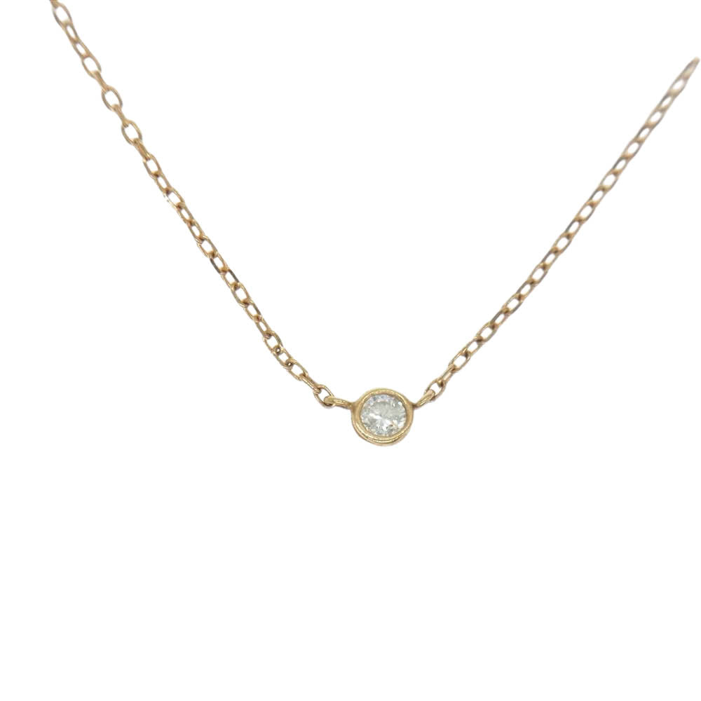 ココシュニック  k10 ダイヤ ネックレス ゴールド系【中古】