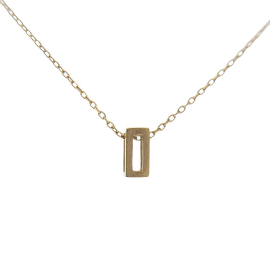 ココシュニック k10 キューブ ネックレス ゴールド系【中古】