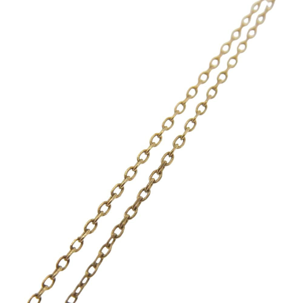 ココシュニック k10 キューブ ネックレス ゴールド系【中古】