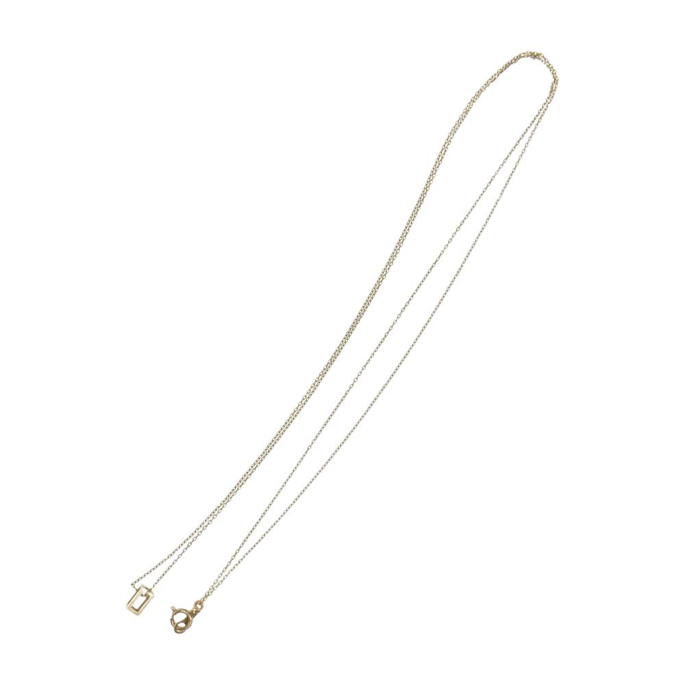 ココシュニック k10 キューブ ネックレス ゴールド系【中古】