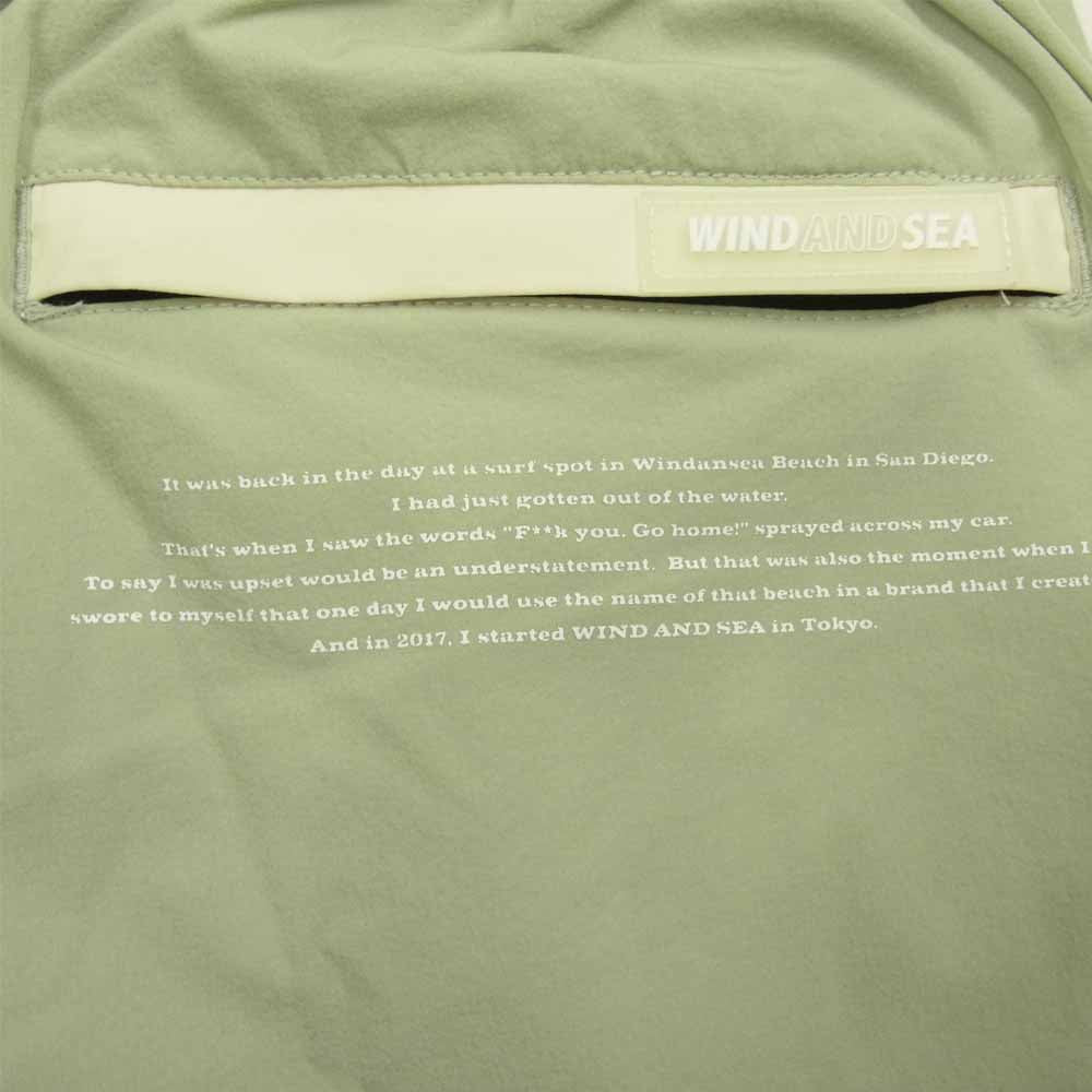 ウィンダンシー WDS-20S2-PT01 WDS NYLON SHORTS ナイロン ショーツ グレー系 L【美品】【中古】