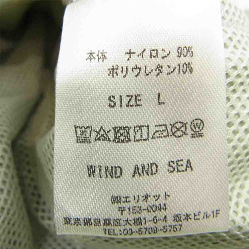 ウィンダンシー WDS-20S2-PT01 WDS NYLON SHORTS ナイロン ショーツ グレー系 L【美品】【中古】