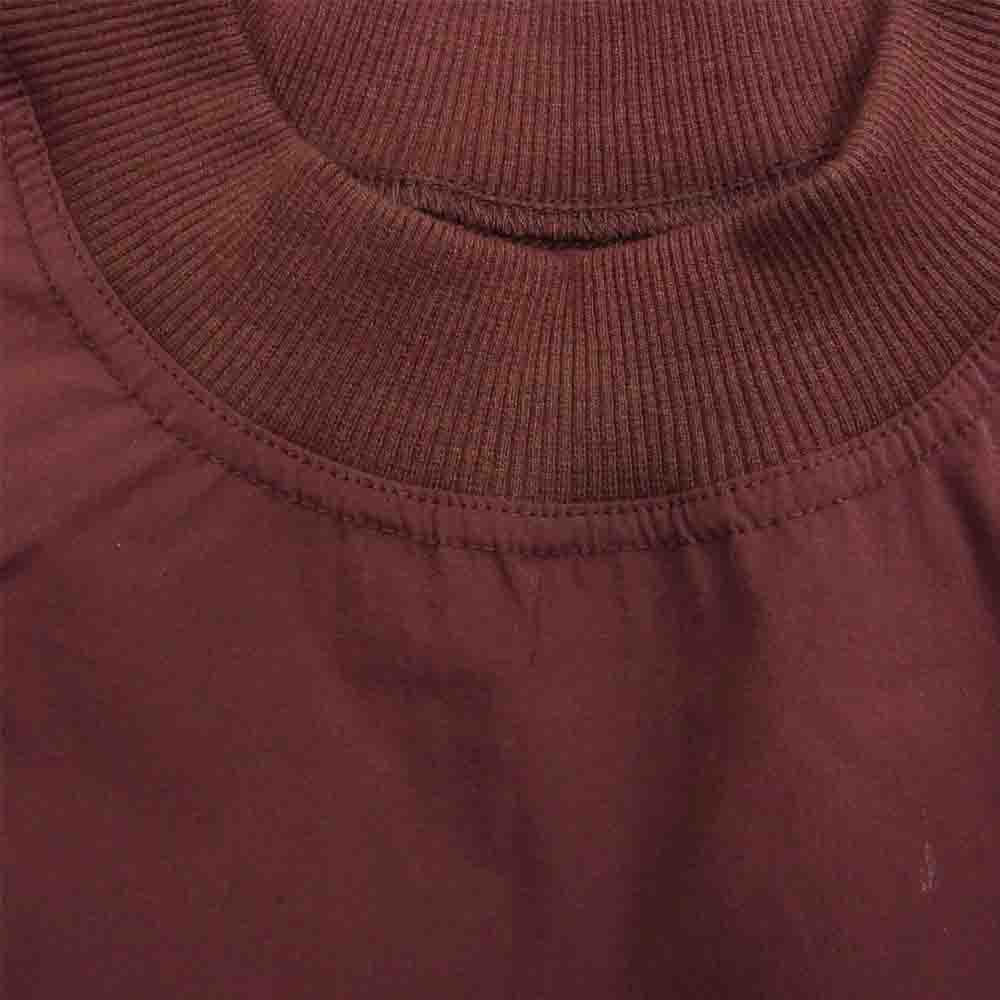 ウィンダンシー WDS-20S2-TPS-01 WDS NYLON S/S PULLOVER ナイロン 半袖 プルオーバー バーガンディ エンジ系 L【美品】【中古】