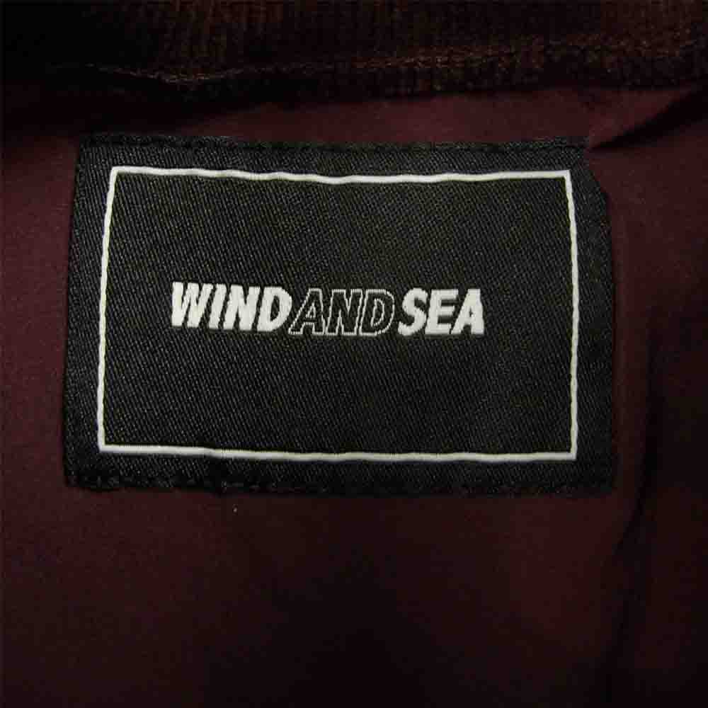 ウィンダンシー WDS-20S2-TPS-01 WDS NYLON S/S PULLOVER ナイロン 半袖 プルオーバー バーガンディ エンジ系 L【美品】【中古】