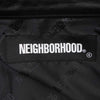 NEIGHBORHOOD ネイバーフッド 21AW 212SZNH-JKM01 FLATBUSH / CL-JKT カウレザー スタンドカラー ダブル ライダース ジャケット ブラック系 4【中古】