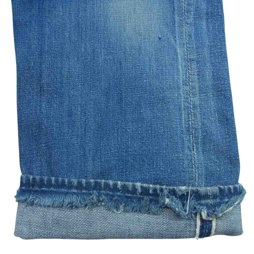 Levi's リーバイス ヴィンテージ オリジナル 501 66前期 Big E  Vステッチ 刻印6 デニム パンツ インディゴブルー系【中古】