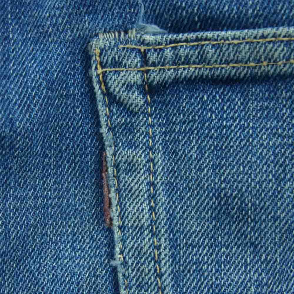 Levi's リーバイス ヴィンテージ オリジナル 501 66前期 Big E  Vステッチ 刻印6 デニム パンツ インディゴブルー系【中古】