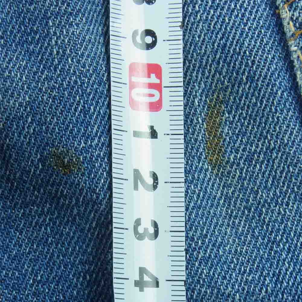 Levi's リーバイス ヴィンテージ オリジナル 501 66前期 Big E  Vステッチ 刻印6 デニム パンツ インディゴブルー系【中古】