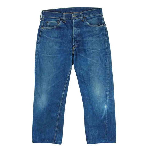 Levi's リーバイス ヴィンテージ オリジナル 501xx 両面タブ センターオフセット 刻印無し デニム パンツ インディゴブルー系【中古】