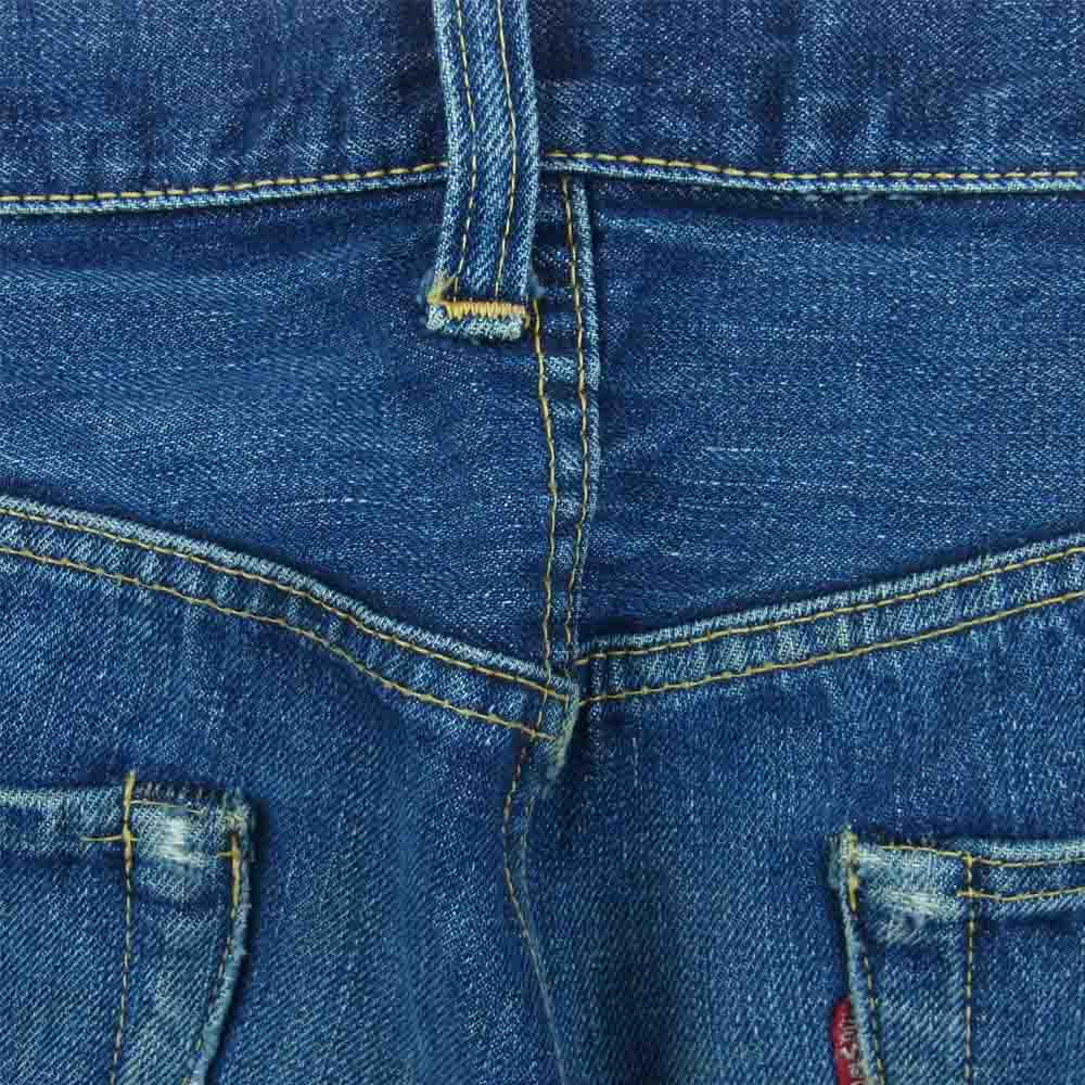 Levi's リーバイス ヴィンテージ オリジナル 501xx 両面タブ センターオフセット 刻印無し デニム パンツ インディゴブルー系【中古】