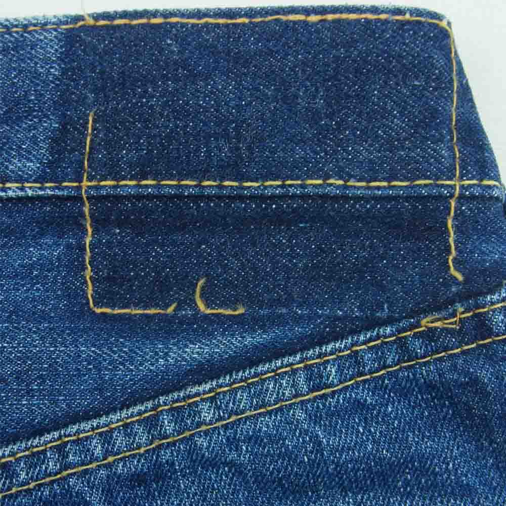 Levi's リーバイス ヴィンテージ オリジナル 501xx 両面タブ センターオフセット 刻印無し デニム パンツ インディゴブルー系【中古】