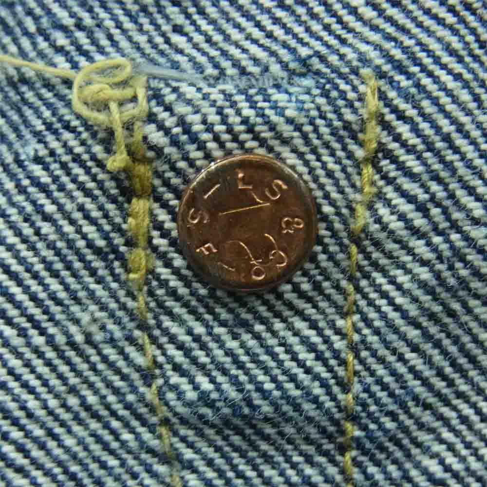 Levi's リーバイス ヴィンテージ オリジナル 501xx 片面タブ ボタン裏ドーム 刻印ツメ デニム パンツ インディゴブルー系【中古】