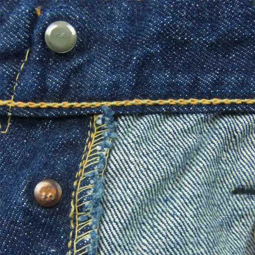 Levi's リーバイス ヴィンテージ オリジナル 501xx 片面タブ ボタン裏ドーム 刻印ツメ デニム パンツ インディゴブルー系【中古】