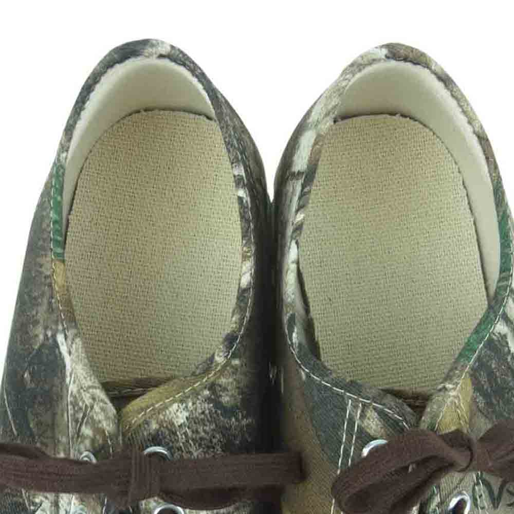 トーストフットアンドアイギア jam miru REAL TREE CAMO リアル ツリー カモ スニーカー ブラウン系 8.5E【新古品】【未使用】【中古】