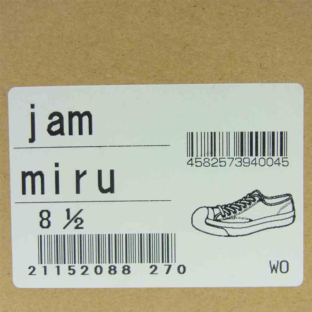 トーストフットアンドアイギア jam miru REAL TREE CAMO リアル ツリー カモ スニーカー ブラウン系 8.5E【新古品】【未使用】【中古】