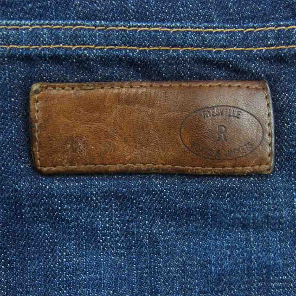 ライズヴィル コーツ アンド ジャケット RKJ10FW-18 ボタンフライ デニム パンツ ジーンズ インディゴブルー系 32【中古】