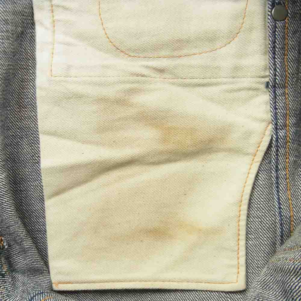 ライズヴィル コーツ アンド ジャケット RKJ10FW-18 ボタンフライ デニム パンツ ジーンズ インディゴブルー系 32【中古】